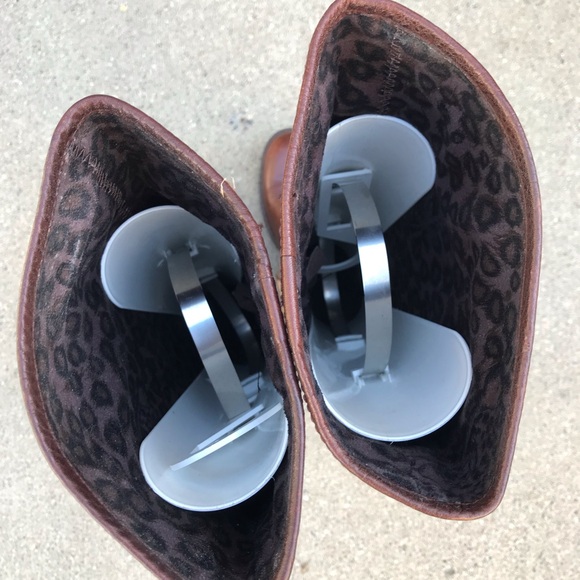 🐬 BORN Jacey Brown Leather Knee-High Boots - Picture 11 of 13